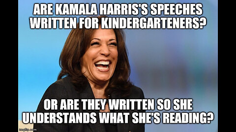 after zombie joe the best the democrats have -Kamala Speaks WITHOUT A SCRIPT DISASTRous Word Salad