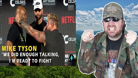 Mike Tyson Vs Jake Paul Face-Off - Second Press Conference (SportsFoundation) - Reaction! (BBT)