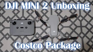 DJI MINI 2 Costco Unboxing