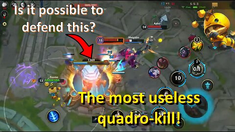 What a useless quadro-kill! # Teemo - SHORTS