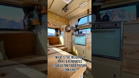 FULL TOUR NOW LIVE ON OUR PAGE!! #vanlife #vanconversion #vantour #shorts #rvlife #busconversion