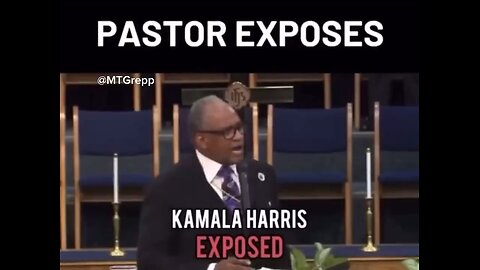 Pastor exposed Kamala Harris for locking black men up