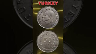 Turkey 50 Lira 1985.#shorts #coinnotesz