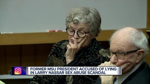 Hearing starts to see if ex-MSU president Simon will face trial