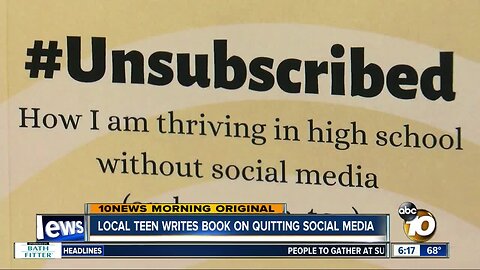 Local teen writes book about quitting social media