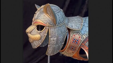 This Man Made A Suit Of Sutton Hoo Cat Armor