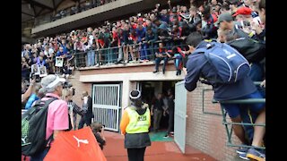 VIDEO-BOLT: Crowd goes wild as Usain Bolt makes an appearance at Ruimsig Athletics Stadium (mgj)