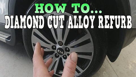 How to Refurb Diamond Cut Alloys SUPER FAST!