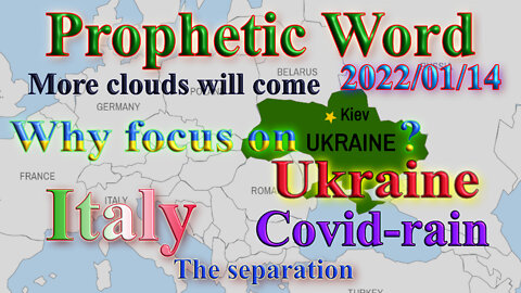 Why you focus on Ukraine? Italy; Covid; Next Clouds