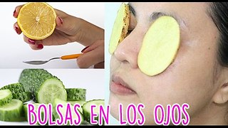 Bolsas En Los Ojos : Elimina las bolsas en los ojos en 5 minutos.