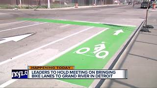 Fewer car lanes, more bike lanes expected in Detroit