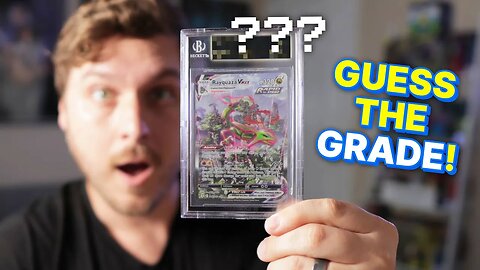 BGS Grading Reveal: Let's play Guess the Grade! (Pokemon & Topps Star Wars) Pt.1
