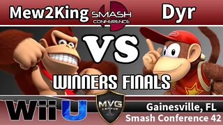 COG MVG| Mew2King (Mario & Donkey Kong) vs. Dyr (Diddy) - SSB4 Winners Finals - SC42