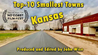 Top-10 Smallest Towns in Kansas