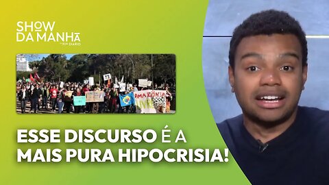 ESSE DISCURSO É A MAIS PURA HIPOCRISIA!