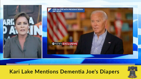 Kari Lake Mentions Dementia Joe's Diapers