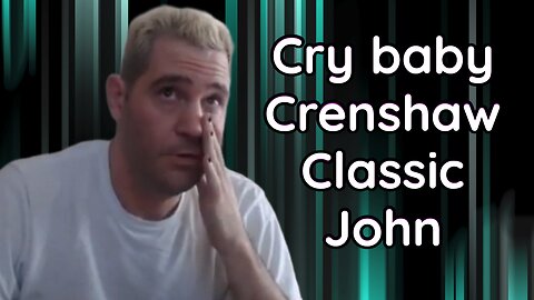 Old school freshness: Cry baby Crenshaw JOHN