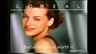 "Resident Evil Lady Milla Jovovich Selling Makeup" 1998 L'oreal Commercial (90's Lost Media)