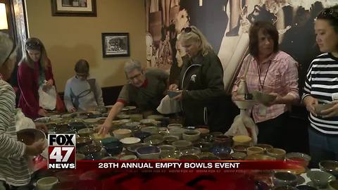 Fill your empty stomach at Empty Bowls Friday