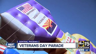 Veteran's Day parade in Phoenix