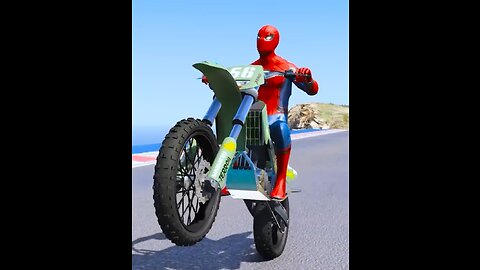 SpiderMan Vs IronMan in GTA 5