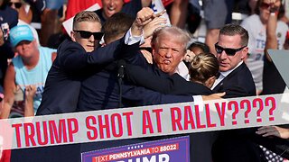 Trump Shot in the Ear at Rally in PA