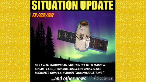SITUATION UPDATE 12/2/23 - Sky Event Inbound, Dem-Pedos Arrested, Gcr/Judy Byington Update