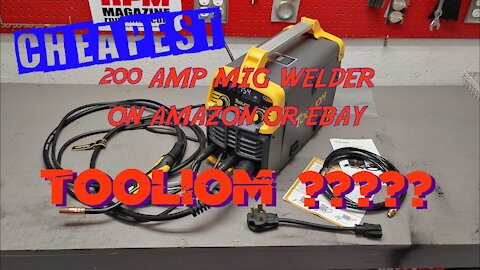 I Try the Cheapest 200amp MIG Welder on Amazon