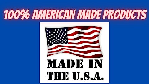 Made in America 100% Made in America Products
