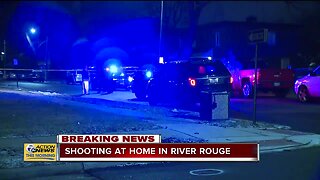 Police investigating shooting at home in River Rouge