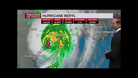 Hurricane Beryl makes landfall in Texas