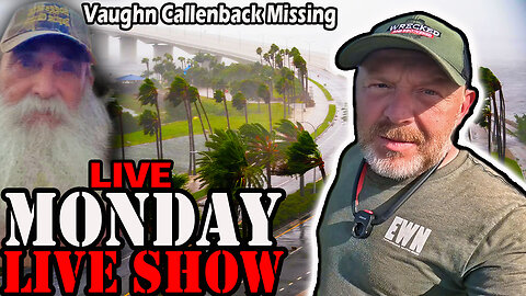 Elderly Man's Car Found Abandoned! He's Vanished! - Hurricane Watch Live Stream!