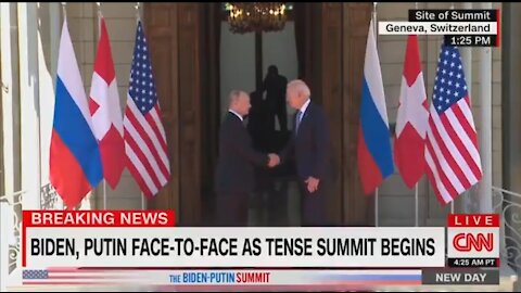 CNN's Sciutto Gushes Over Biden Shaking Hands With Putin