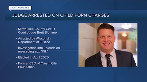 Milwaukee County Judge Brett Blomme arrested on tentative child pornography charges