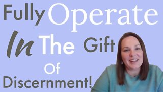 Fully Operate in the Gift of Discernment #shorts #discernment #christianity