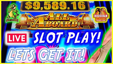 🔴 LIVE SLOT PLAY! SATURDAY NIGHT JACKPOT WINS AT BIGHORN CASINO!