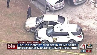 Man suspected in Liberty theft, Independence shooting shot and killed by police