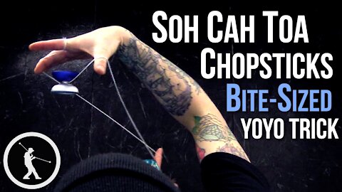 Soh Cah Toa Chopsticks Yoyo Trick - Learn How
