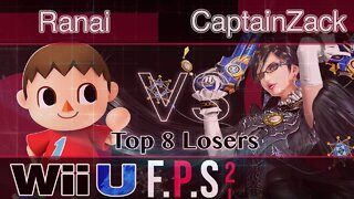 Ranai (Villager) vs. CaptainZack (Bayonetta) - Wii U Top 8 Losers - FPS2