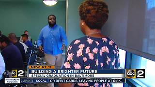 Special graduation for Baltimore residents desiring to build a brighter future