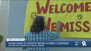 Sunnyside students head back to school for hybrid learning
