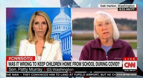 Dem Sen Murray: It Was Absolutely NOT A Mistake To Keep Kids Home From School During COVID