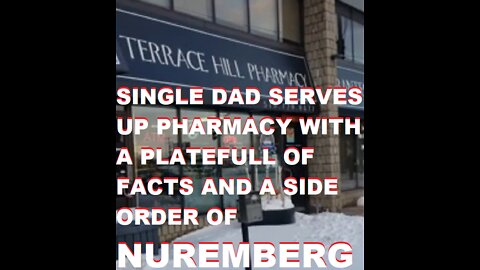 HOMEBOY SERVES HIS LOCAL PHARMACY WITH FACTS DISPUTING PLANDEMIC MEDIA LIES