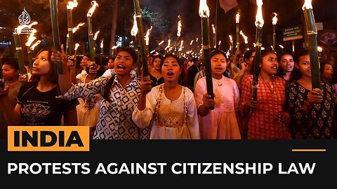 Protests in India against ‘anti-Muslim’ citizenship law _ Al Jazeera Newsfeed