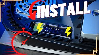 Unboxing And Installing WD - BLACK SN850 1TB Internal SSD (PS5)