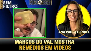 Senador Marcos do Val faz vídeo mostrando remédios que ele usa [ANA PAULA HENKEL]
