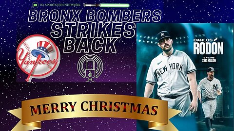 ⚾YANKEES GET RODON REACION/ BRONX BOMBERS STRIKES BACK PODCAST