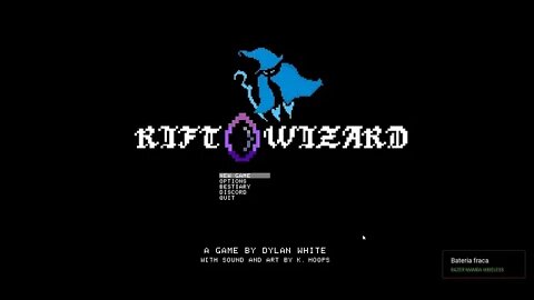 Conhecendo o jogo - Rift wizard Gameplay