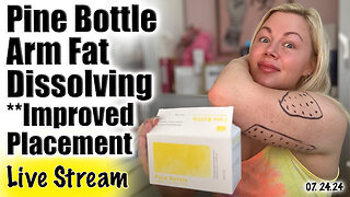 Live Pine Bottle Arm Fat Dissolving, Improved Placement! AceCosm, Code Jessica10 Saves you money