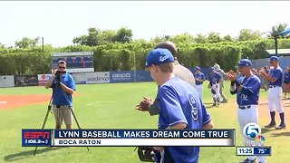 Tyler Curry has dreams come true with Lynn baseball 3/12